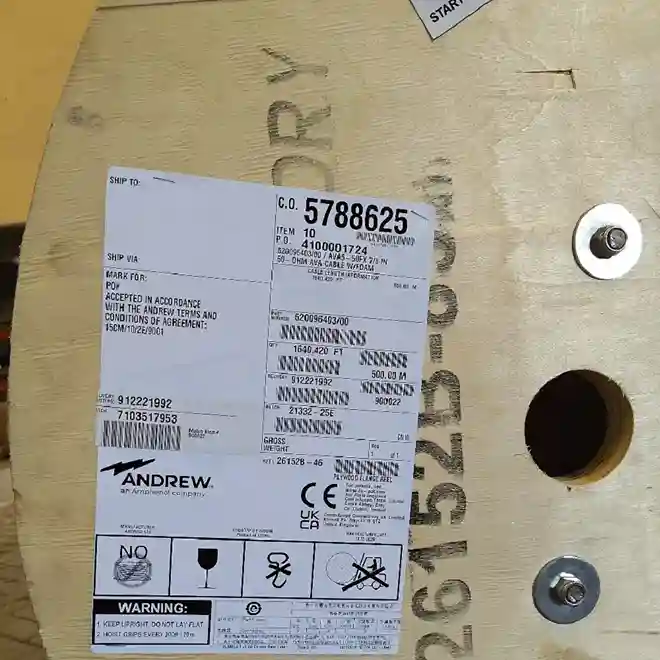 Kabel Heliax Andrew Amphenol - Rakomindo Kabel Heliax Andrew Amphenol, Heliax LDF4-50A.