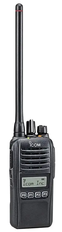 Icom IC-F2000S - Rakomindo HT UHF Icom IC-F2000S dengan papan tombol yang sederhana.