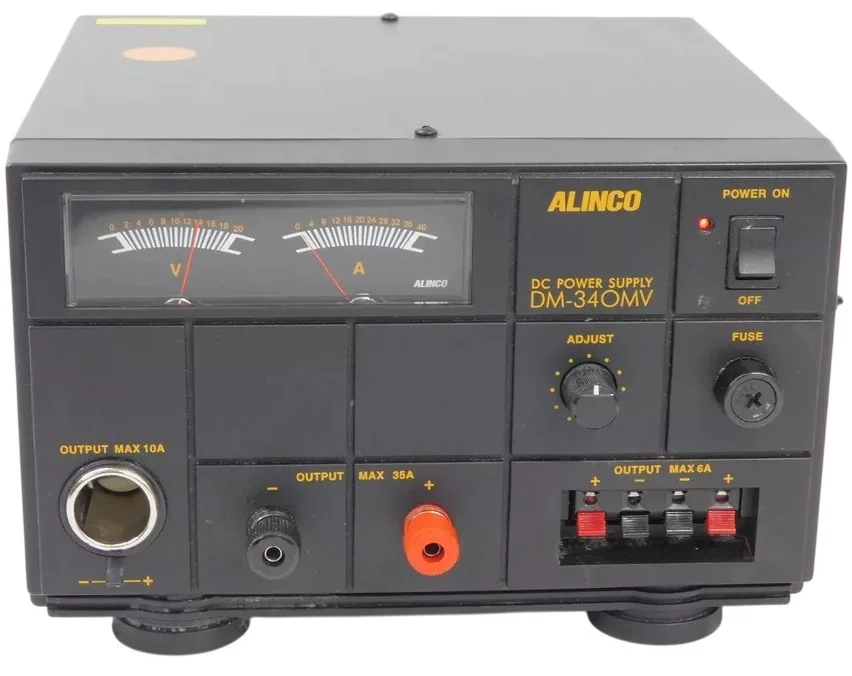 Power supply 30 ampere, Alinco DM-340MVZ.