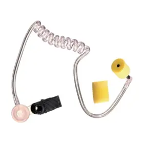 Tabung akustik dan ear plug handsfree Motorola RLN5887.