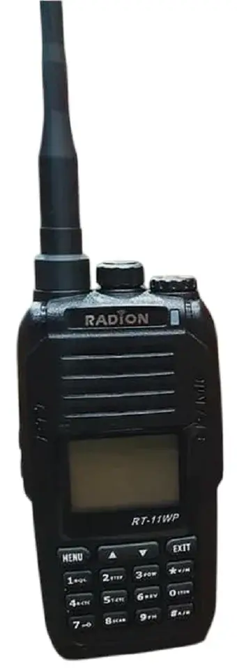 HT VHF Radion RT-11WP.