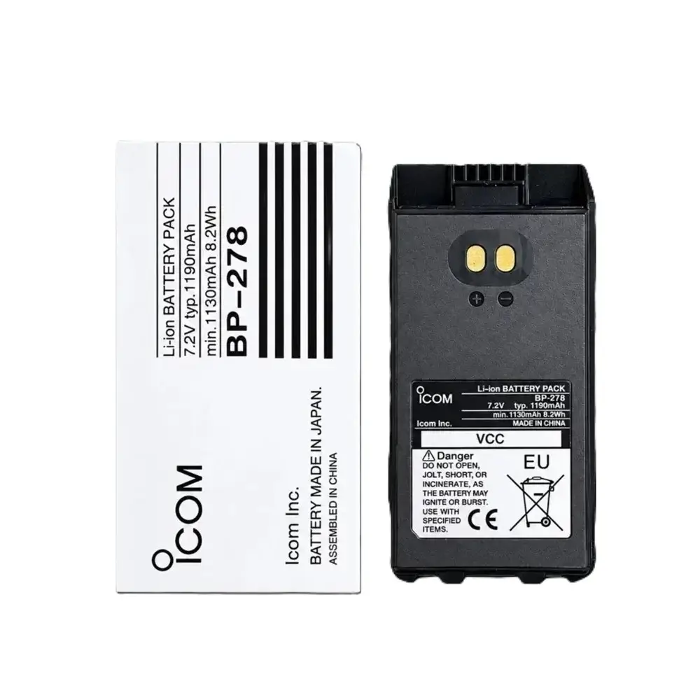 Icom BP-278 - Rakomindo Icom BP-278, baterai HT Icom IC-V88.