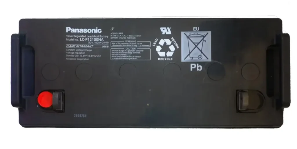 Panasonic LC-P12100NA - Rakomindo Baterai Aki Original Panasonic LC-P12100NA