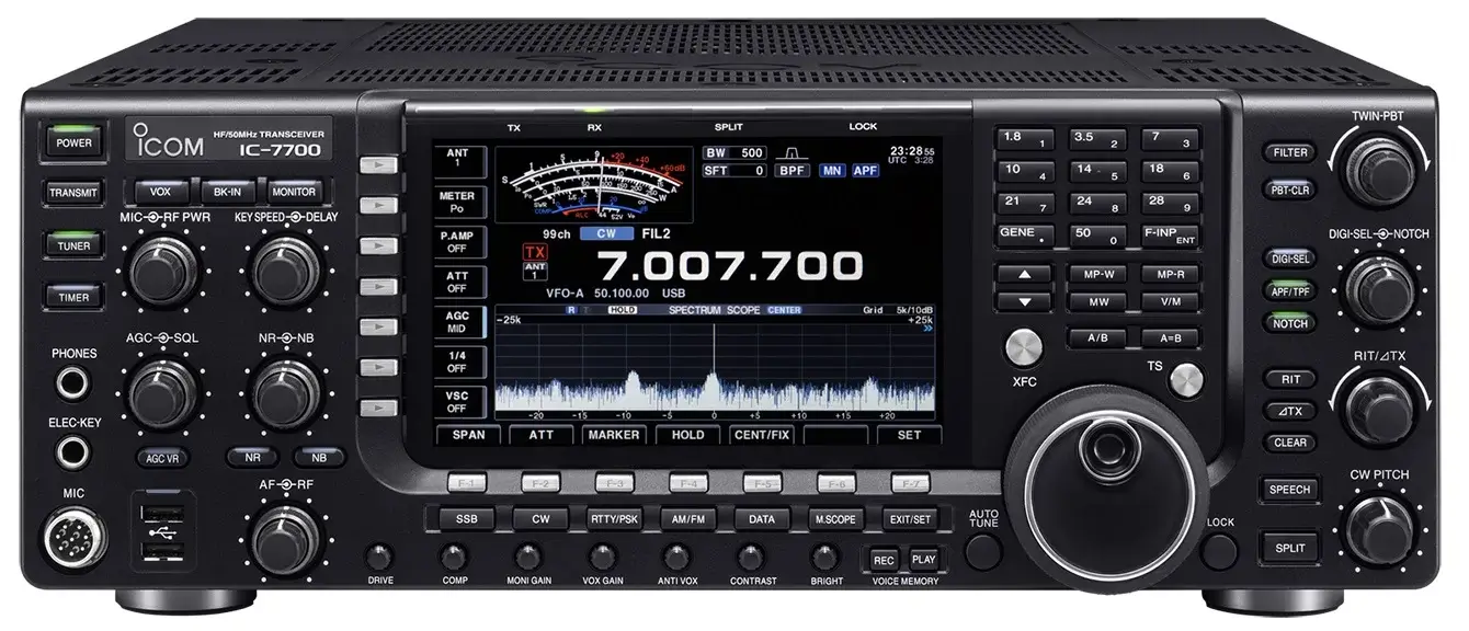 Radio SSB Icom IC-7700.