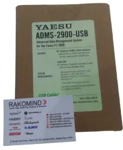 Kabel program dan software Yaesu ADMS-2900-USB.