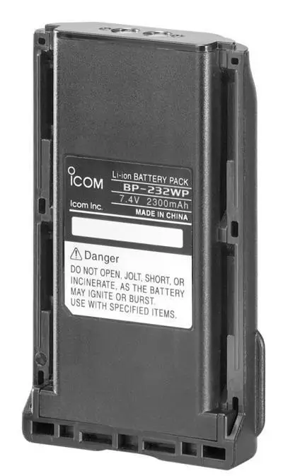 Baterai Radio HT Icom BP-232WP untuk HT Icom IC-F3033T.
