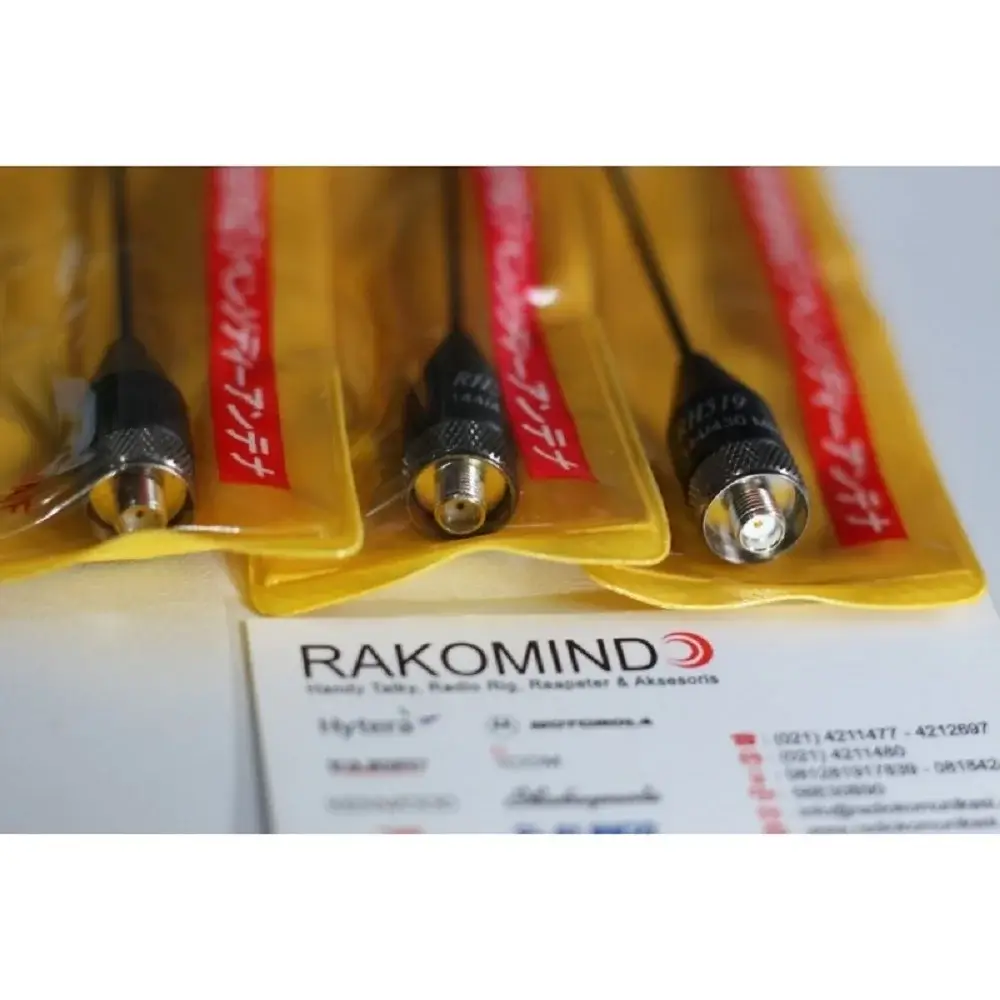 D Antenna RH519 SMA Female - Rakomindo D Antenna RH519 SMA Female, antena handy talky dual band.
