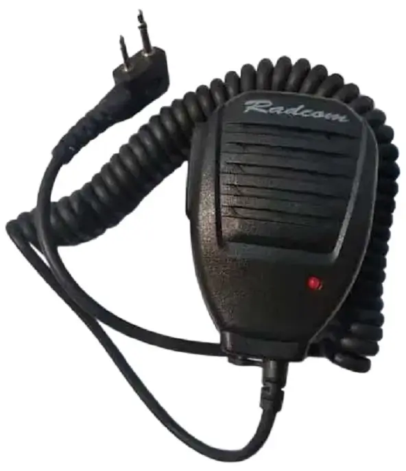 Extramic Radcom yang dapat digunakan untuk handy talky Icom dan Alinco.