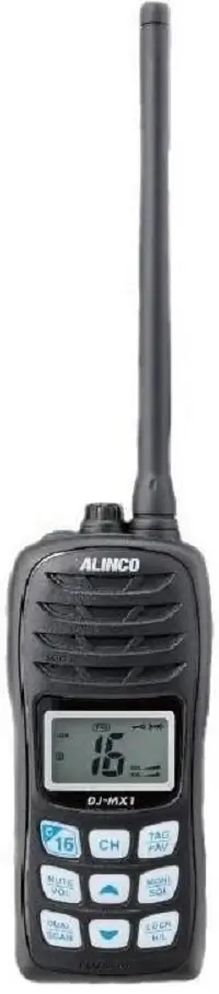 HT VHF Marine Alinco DJ-MX1.
