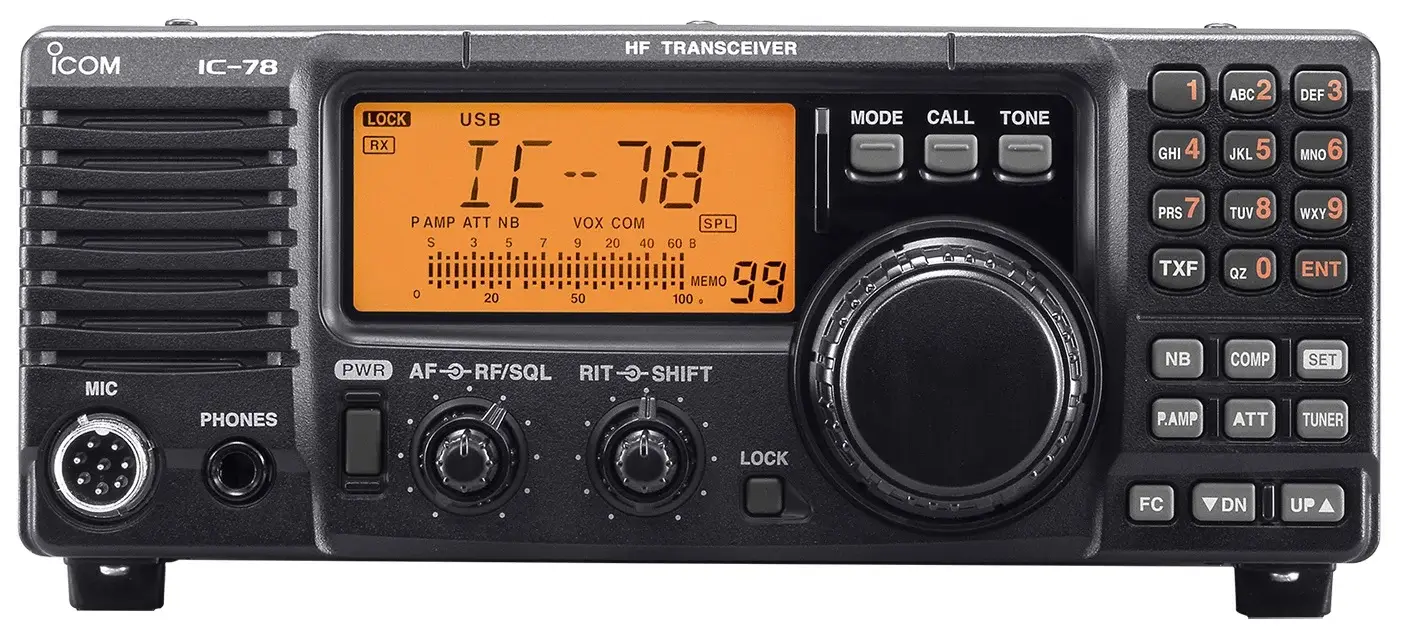 Icom IC-78 - Rakomindo Icom IC-78 SSB Radio.