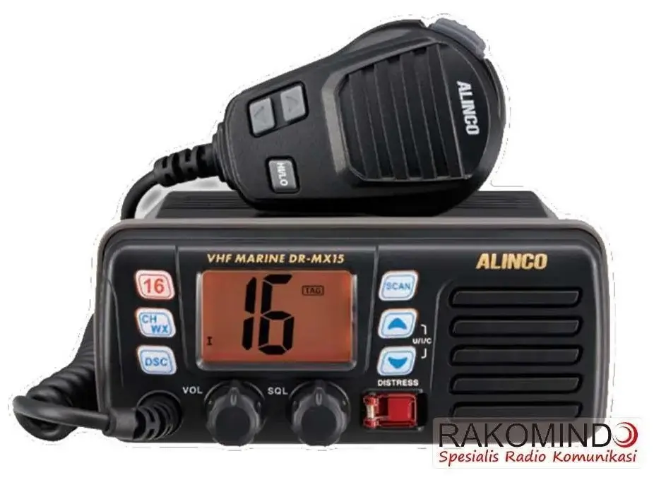 Alinco DR-MX15 - Rakomindo Radio Marine VHF Alinco DR-MX15