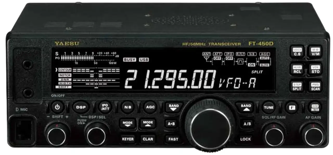 Yaesu FT-450 - Rakomindo Radio SSB Yaesu FT-450.