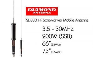 Diamond SD330 Antenna HF