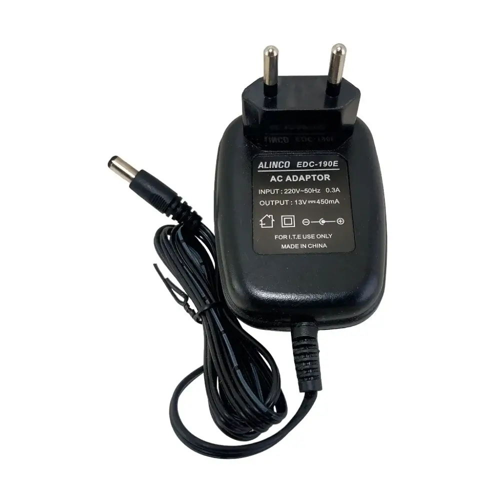 Alinco EDC-190E - Rakomindo Adaptor Charger Alinco EDC-190E original untuk handy talky Alinco DJ-W35.