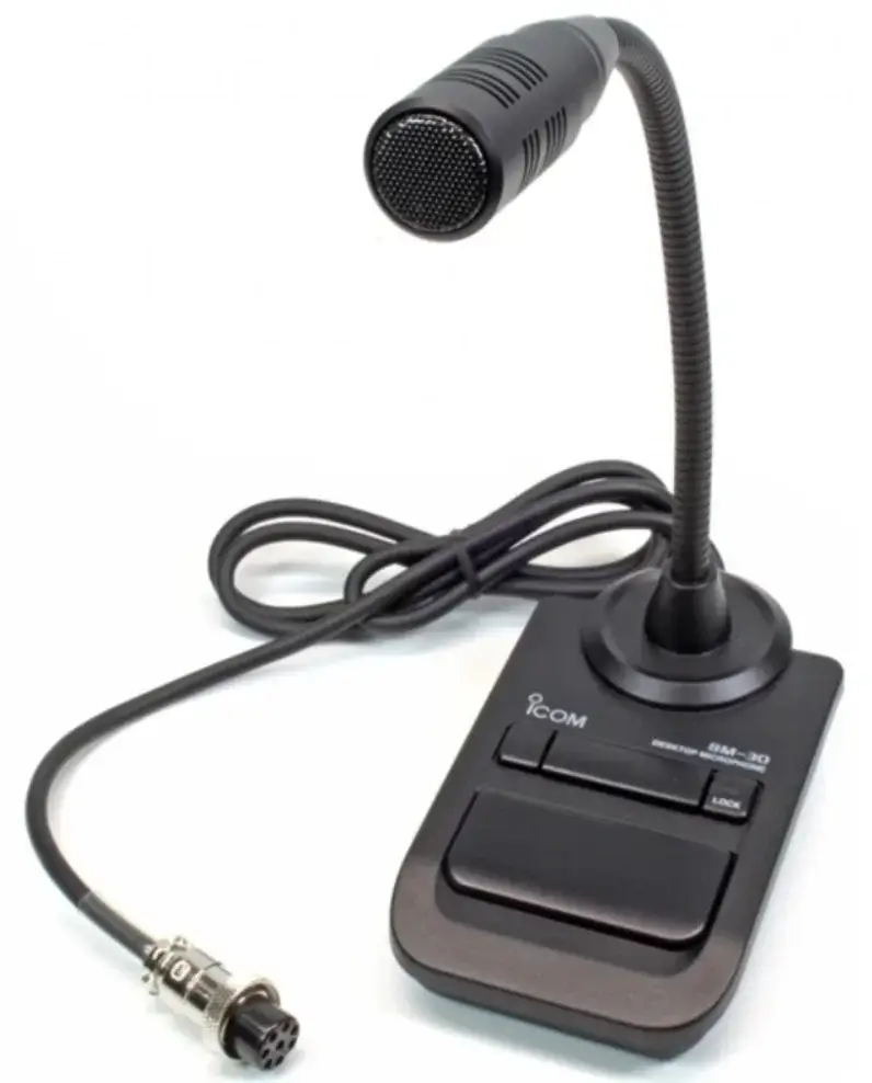 Icom SM-30 - Rakomindo Desktop Microphone Icom SM-30.