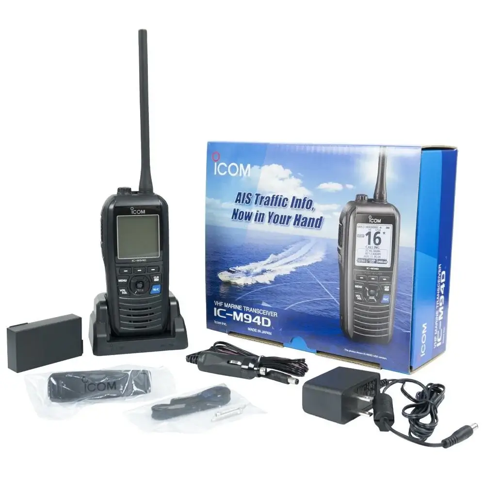 Icom IC-M94D - Rakomindo Aksesoris HT VHF marine Icom IC-M94D.