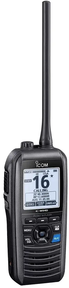 Radio HT marine VHF Icom IC-M94D.
