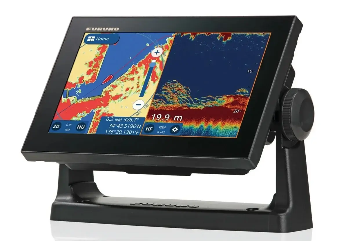 GPS Chart Plotter dengan Chirp Fish Finder Furuno GP1871F