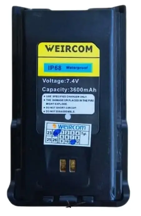 Baterai HT Weircom WR 808 - Rakomindo Baterai HT Weircom WR-808