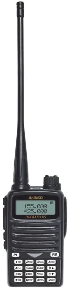 Alinco DJ-CRX7 Plus - Rakomindo HT Dual Band Alinco DJ-CRX7 Plus.