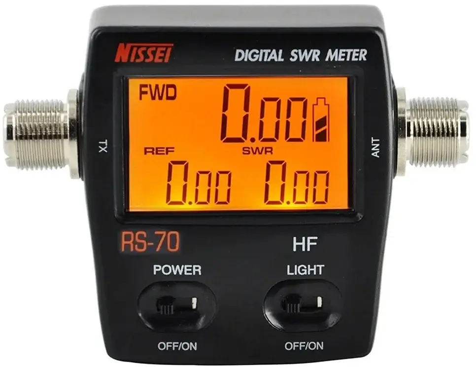 Digital SWR Meter Nissei RS-70.