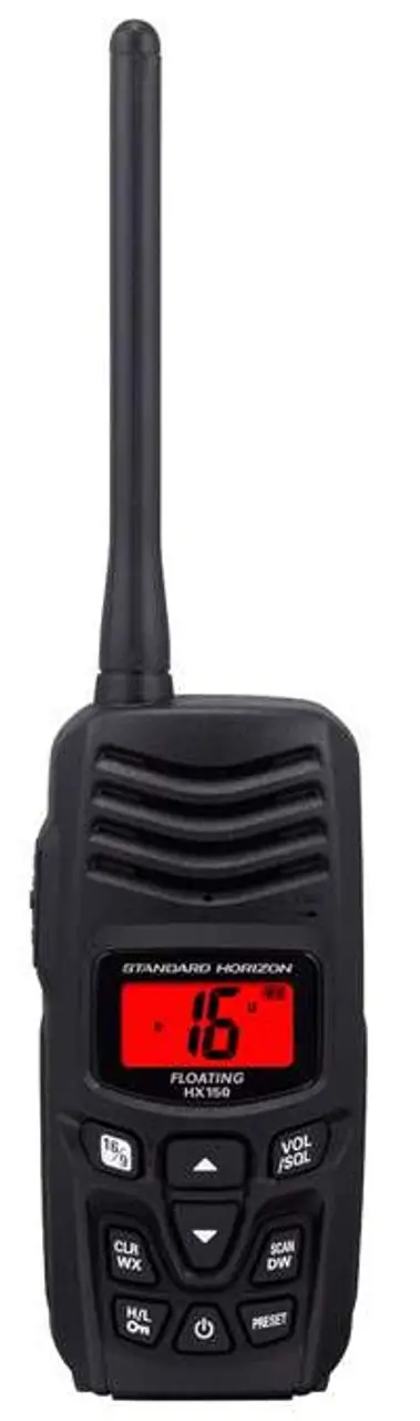HT VHF Marine Standard Horizon HX150.