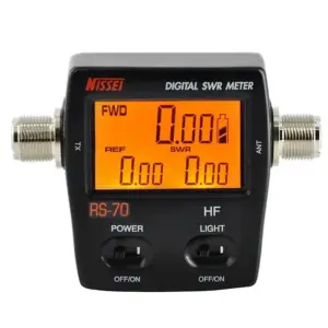 Digital SWR/watt meter Nissei RS-70.
