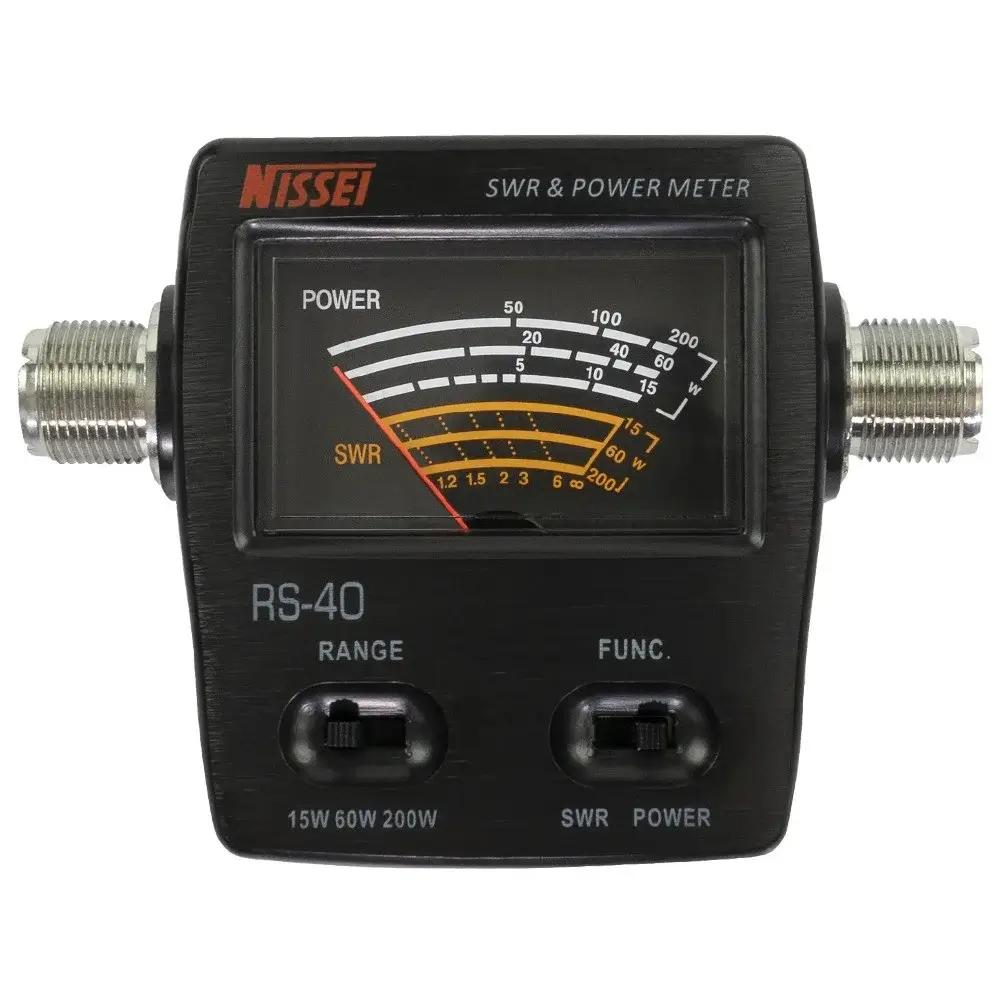 Nissei RS-40 - Rakomindo SWR dan power meter Nissei RS-40.