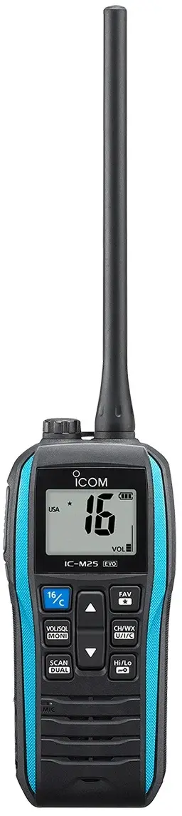 Icom IC-M25 EVO - Rakomindo HT VHF Marine Icom IC-M25 EVO.