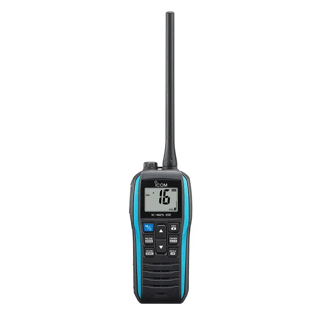 Icom IC-M25 EVO - Rakomindo Handy talky marine VHF Icom IC-M25 EVO.