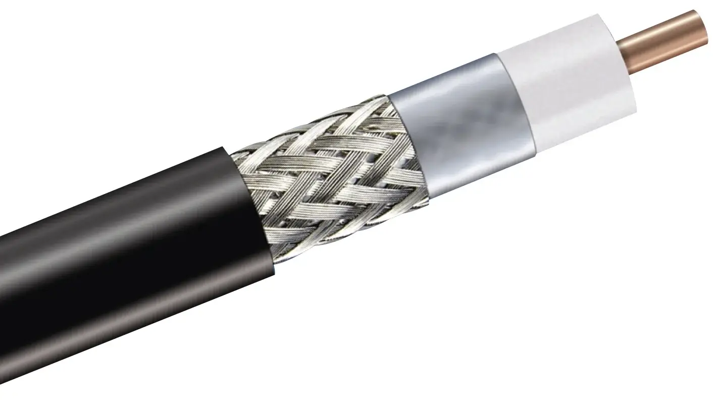 Andrew CNT-240, kabel coaxial 50 ohm penghubung antena dan radio rig mobile.