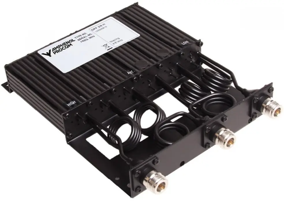 Duplexer Amphenol Procom DPF 2/6.