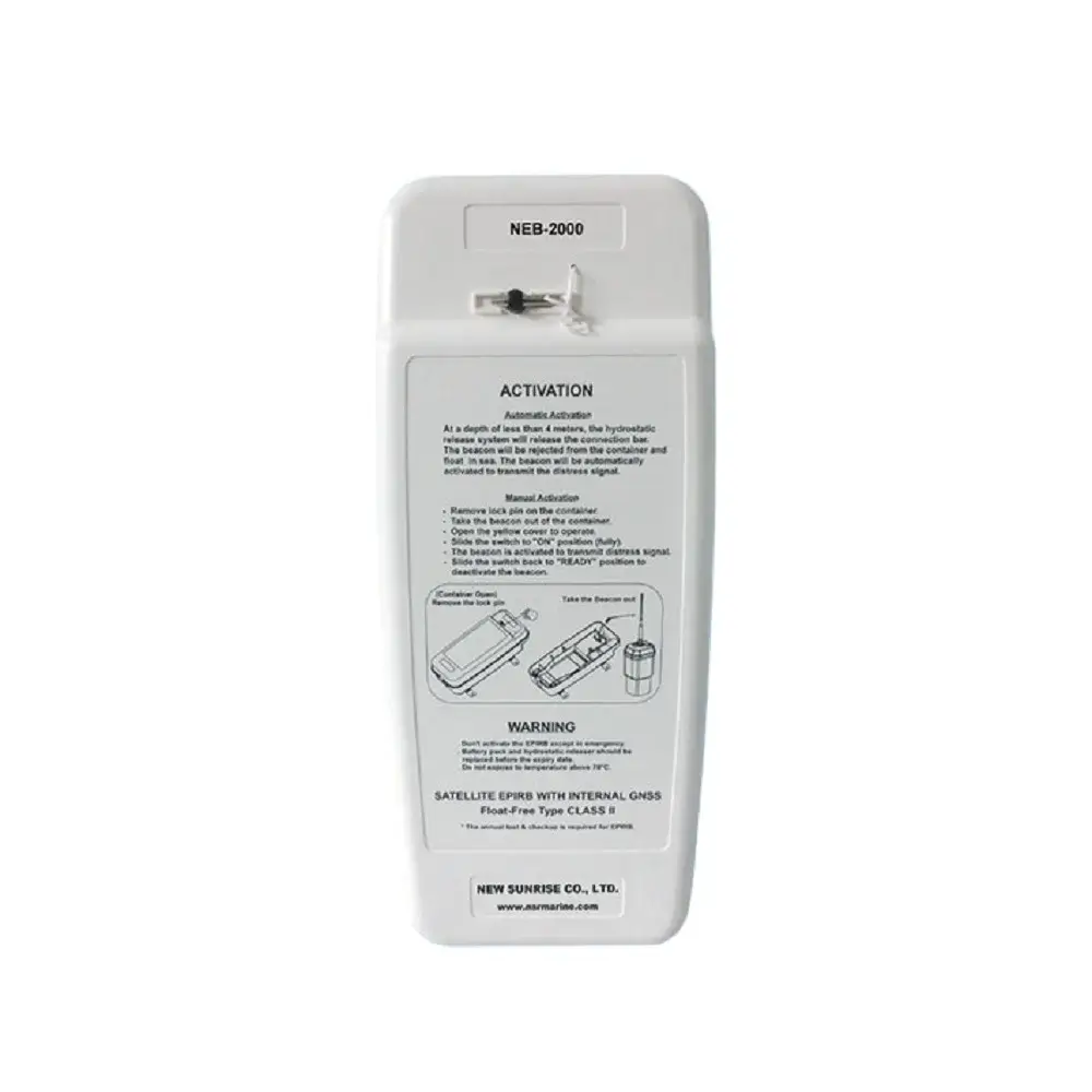 NSR NEB-2000 - Rakomindo EPIRB kapal atau AIS EPIRB NSR NEB-2000.