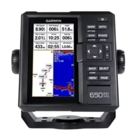 Fish finder atau alat pencari ikan Garmin FF 650 GPS.