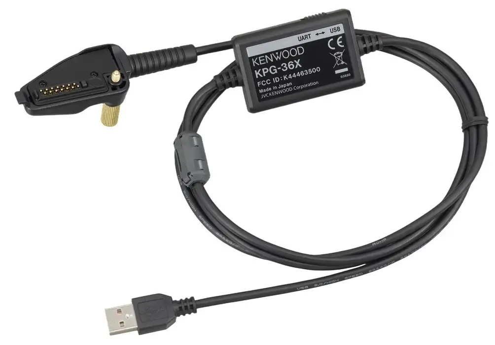 Kabel program Kenwood KPG-36X original yang dapat digunakan untuk handy talky Kenwood NX-3200.