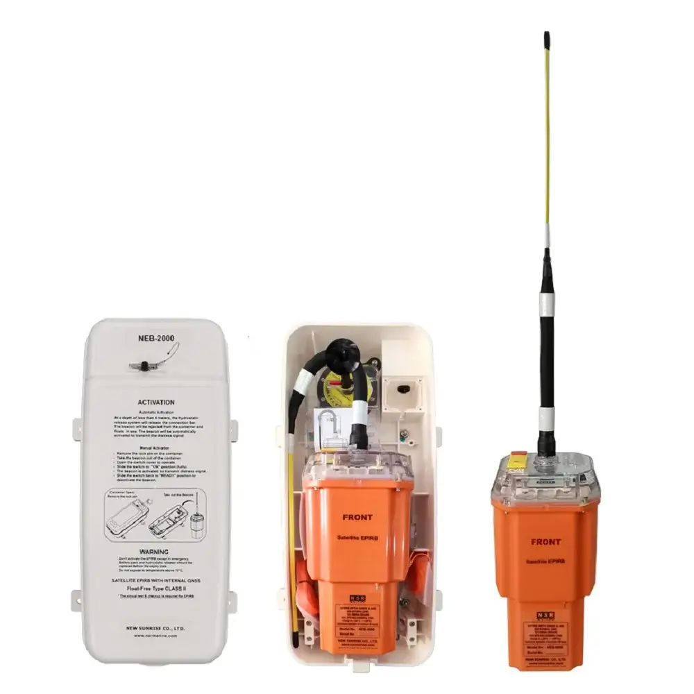 NSR NEB-2000 - Rakomindo AIS EPIRB atau Automatic Identification System - Emergency Position-Indicating Radio Beacon NSR NEB-2000.