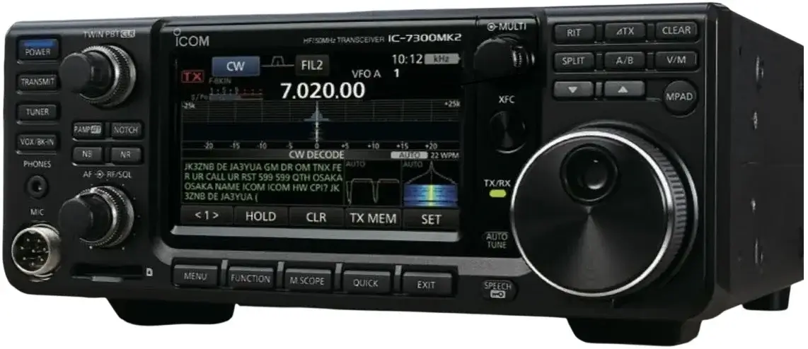 Radio HF atau radio SSB Icom IC-7300MK2 original.