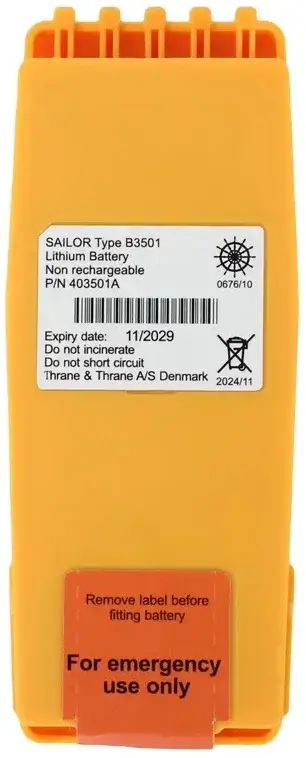 Baterai HT VHF Marine Sailor B3501.