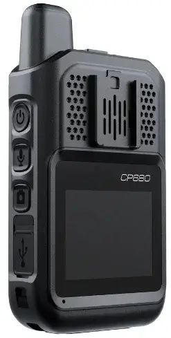 Kamera badan dengan tombol push to talk Telox CP680.