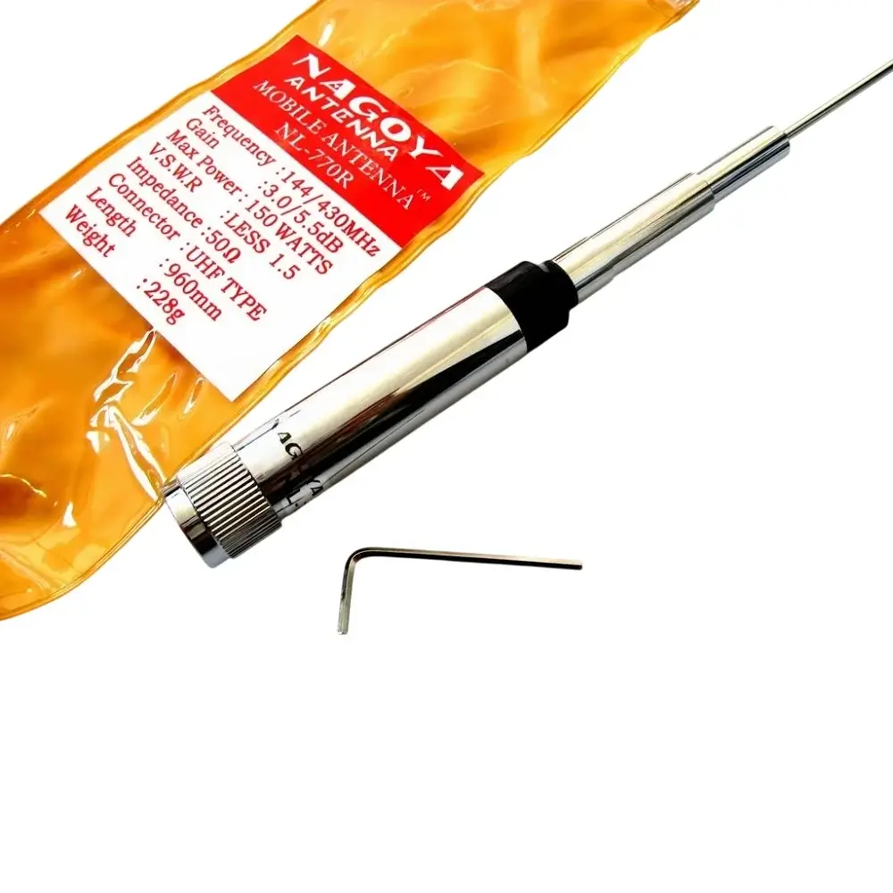 Nagoya NL-770R - Rakomindo Spesifikasi antena mobil dual band Nagoya NL-770R.