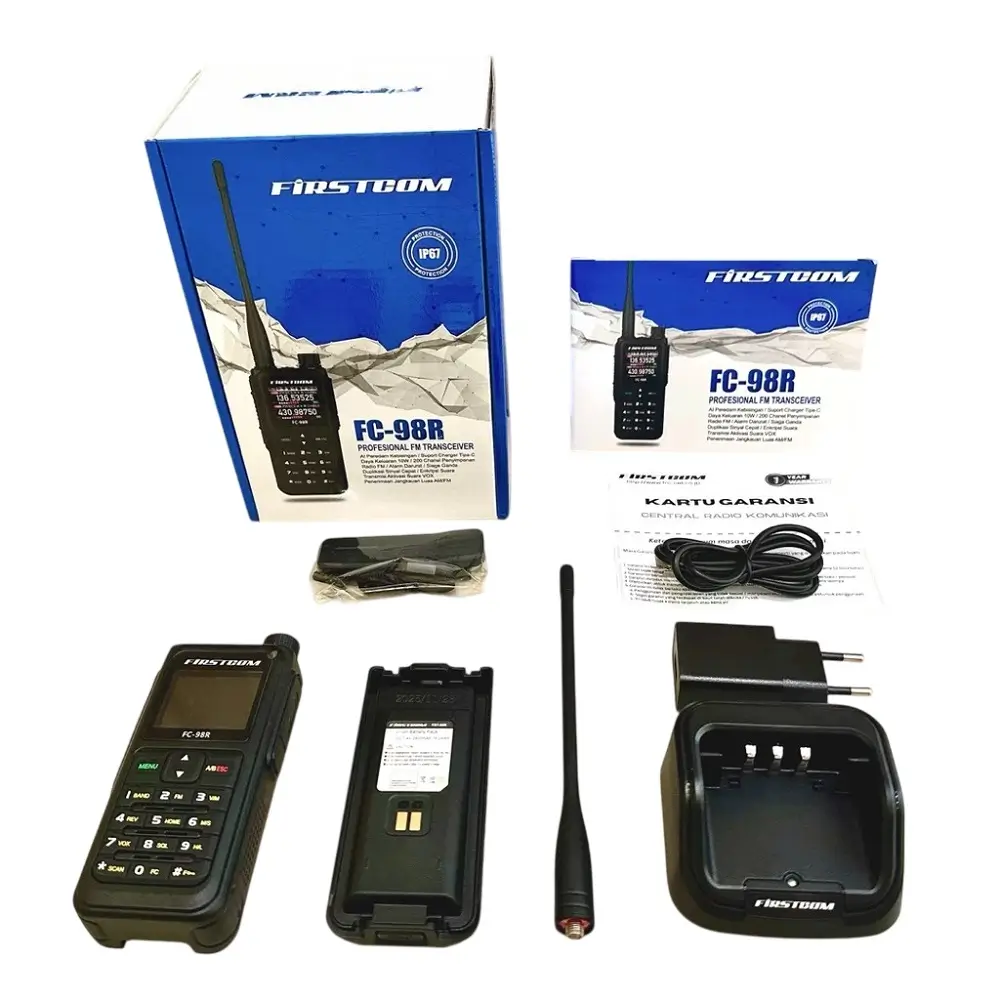 Firstcom FC-98R - Rakomindo Aksesoris HT dual band Firstcom FC-98R.
