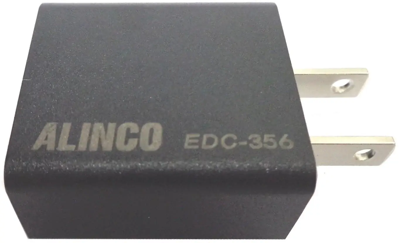 Adaptor charger Alinco EDC-356T original untuk HT Alinco DJ-70.