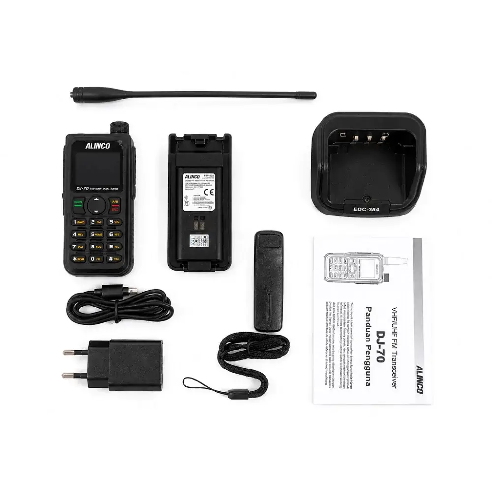 Alinco DJ-70 - Rakomindo Aksesoris HT dual band Alinco DJ-70.