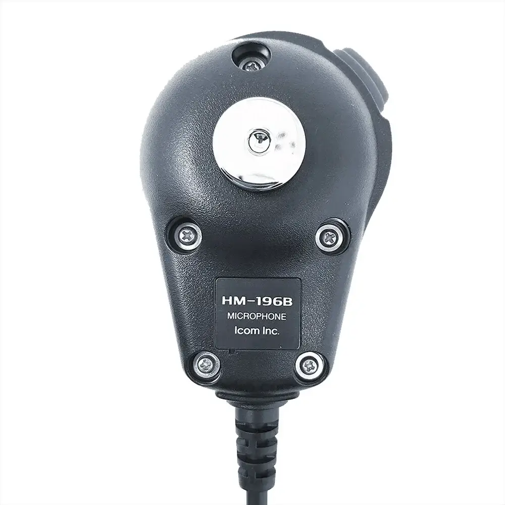 Icom HM-196B - Rakomindo Hand microphone Icom HM-196B untuk radio marine VHF Icom IC-M323.
