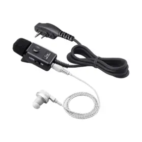 Earphone microphone Icom HM-153LA original untuk HT Icom IC-V86.