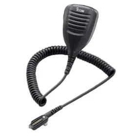 Microphone Icom HM-184UL yang digunakan untuk handy talky marine VHF Icom IC-M85UL.