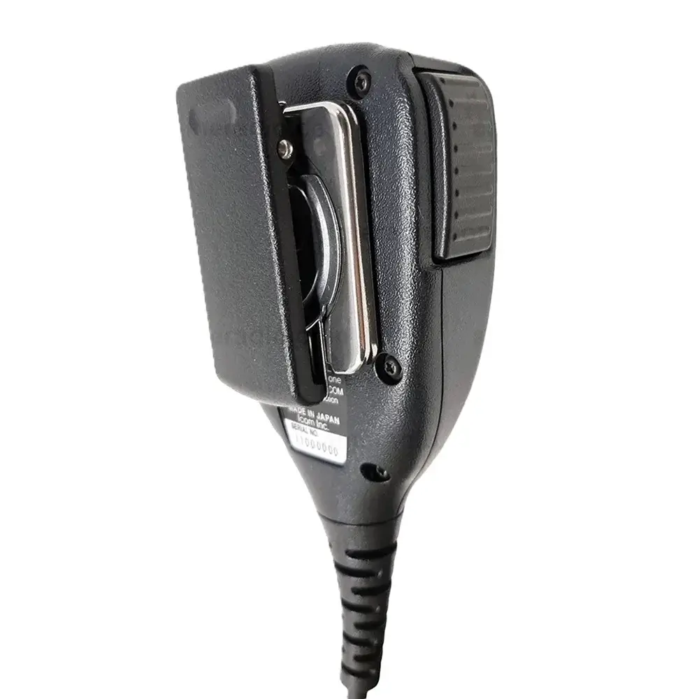 Icom HM-184UL - Rakomindo Icom HM-184UL, microphone HT marine dengan konektor 14 Pin.