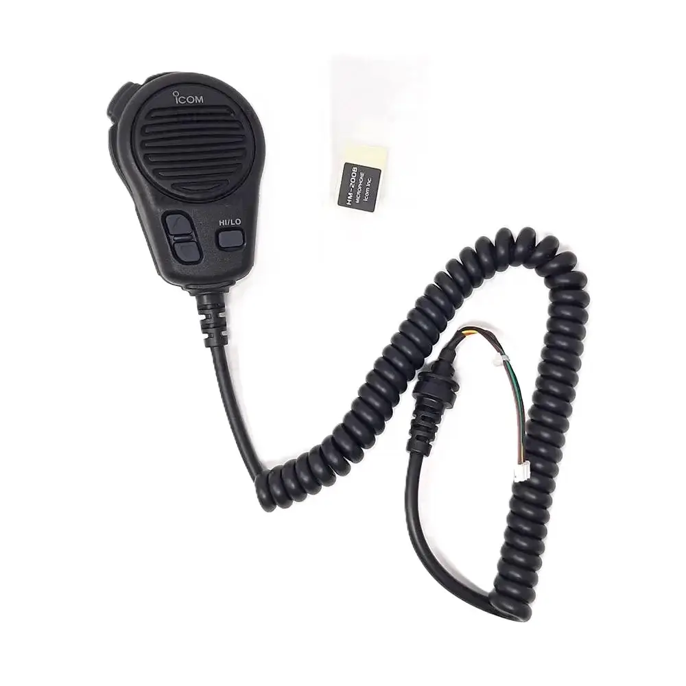 Icom-HM-200B - Rakomindo Icom-HM-200B, microphone genggam untuk radio marine VHF Icom IC-M323.