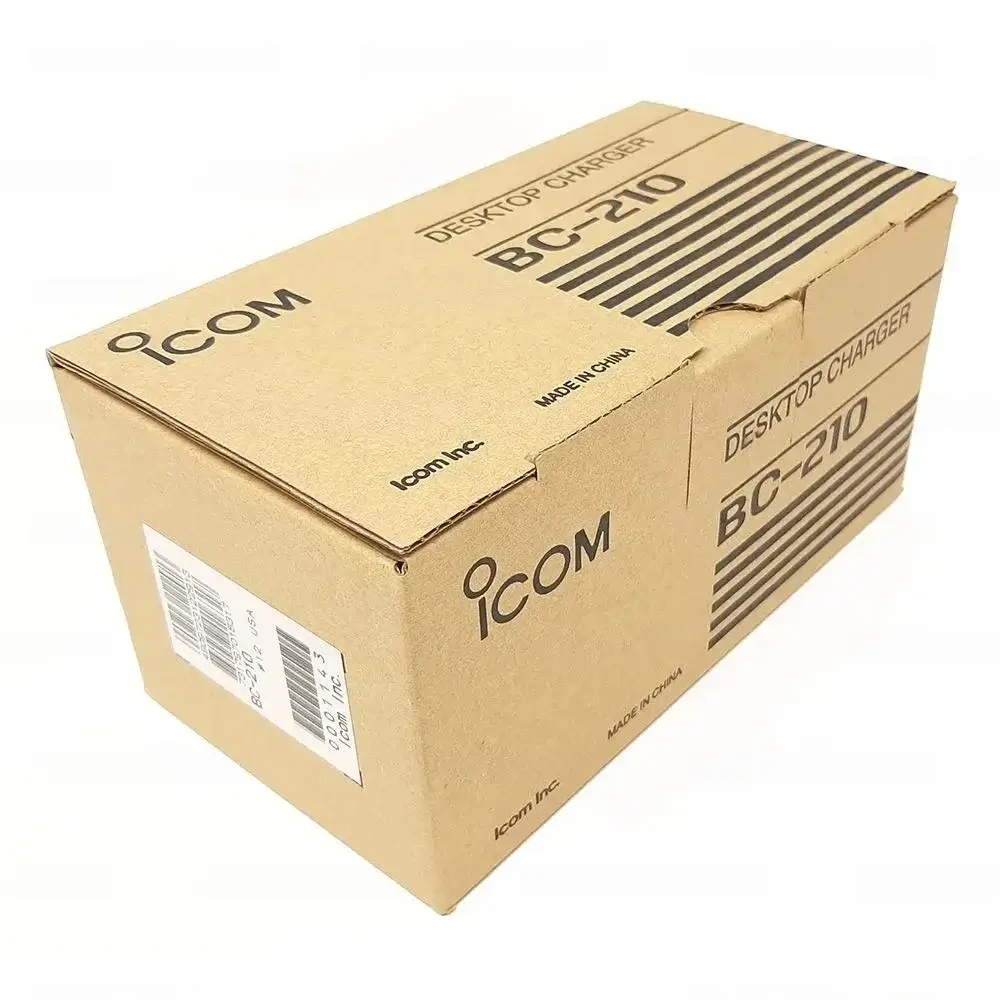 Box Desktop Charger Icom BC-210 - Rakomindo Box desktop charger Icom BC-210.