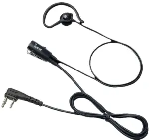 Icom HM-257LS - Rakomindo Earphone Microphone Icom HM-257LS untuk handy talky jarak jauh Icom IP503H.